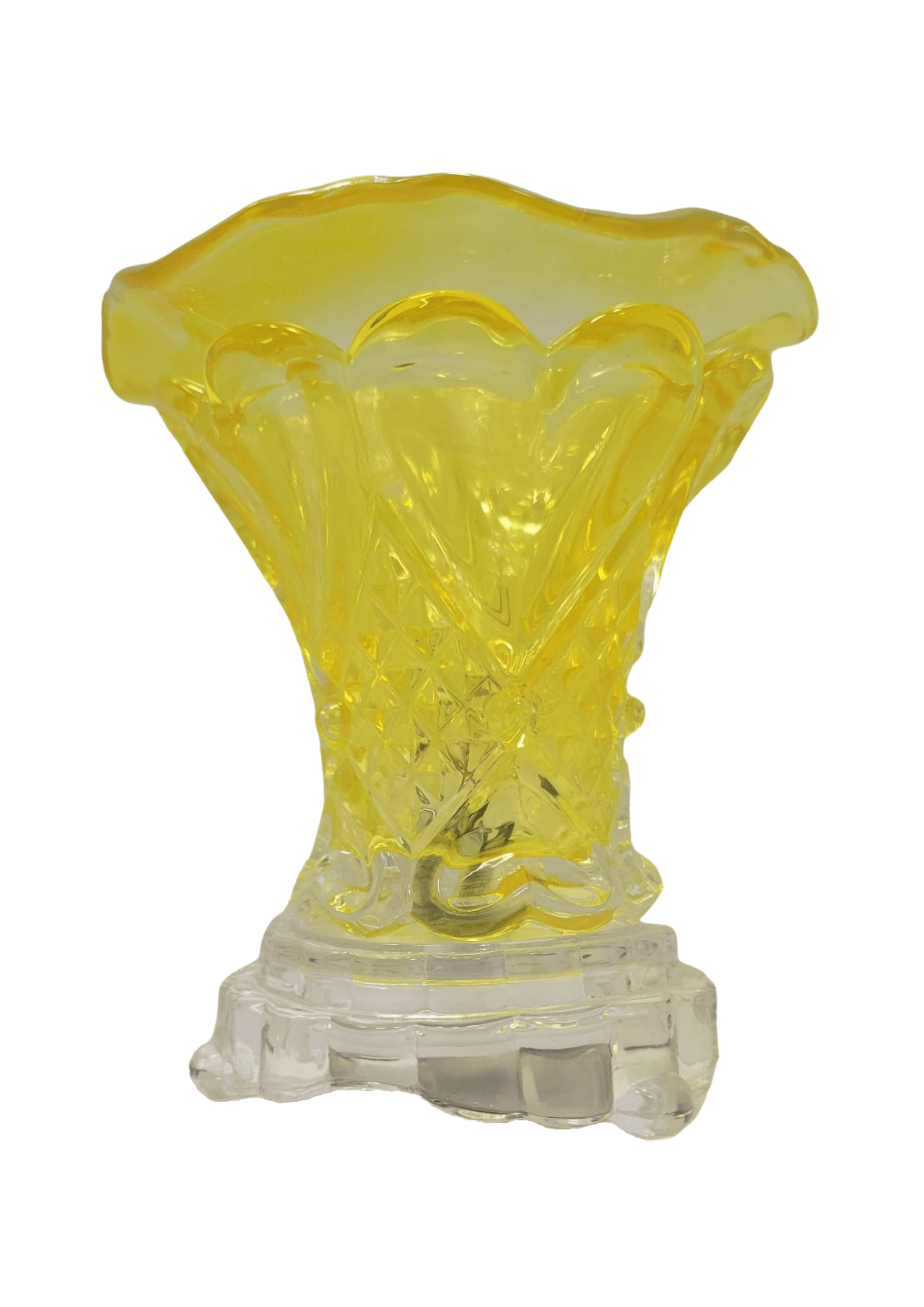 FRAGRANCE LAMP YELLOW - C0401YE Turned Off